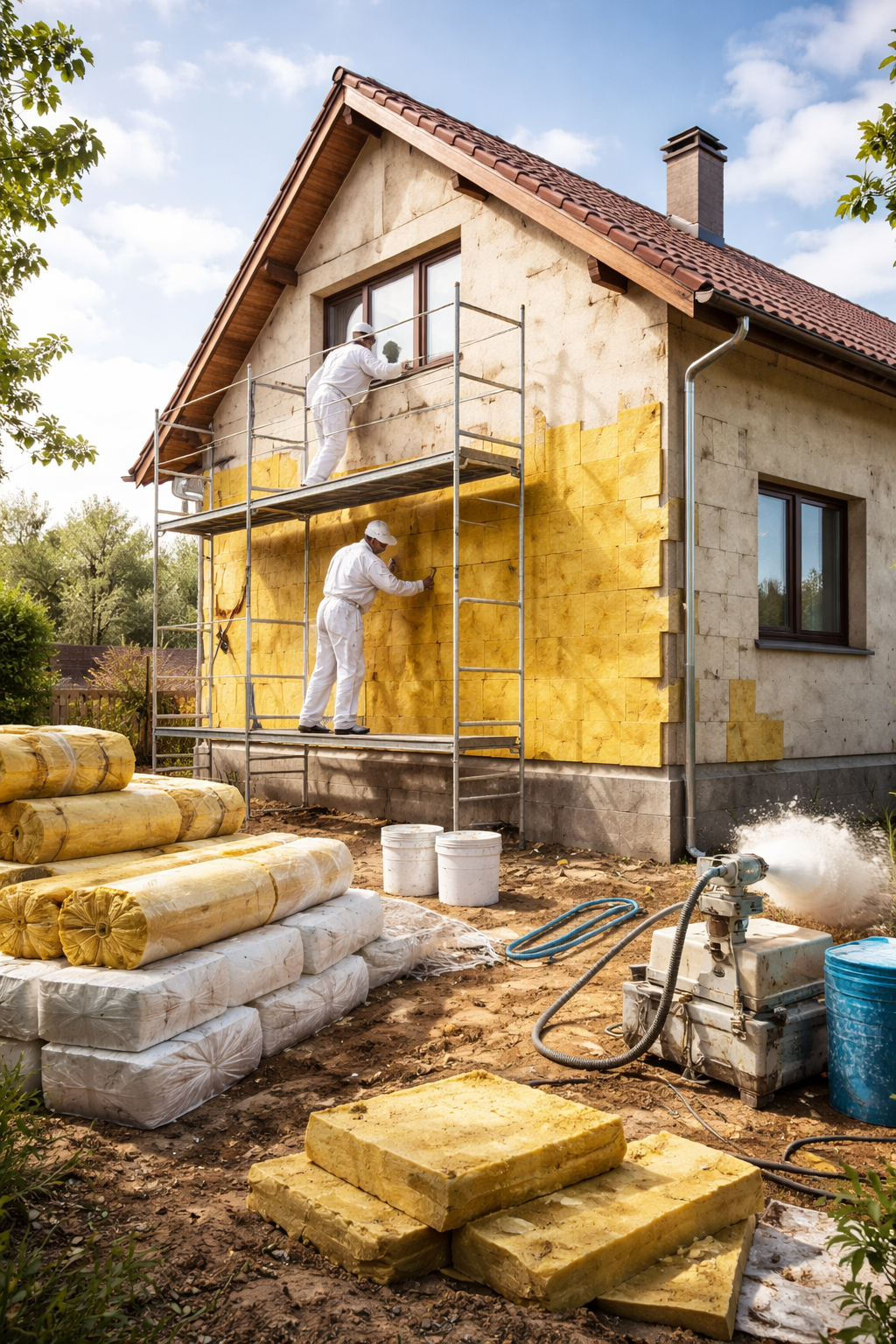 Профессиональное утепление домов в Лесозаводске — тепло, надежность, экономия