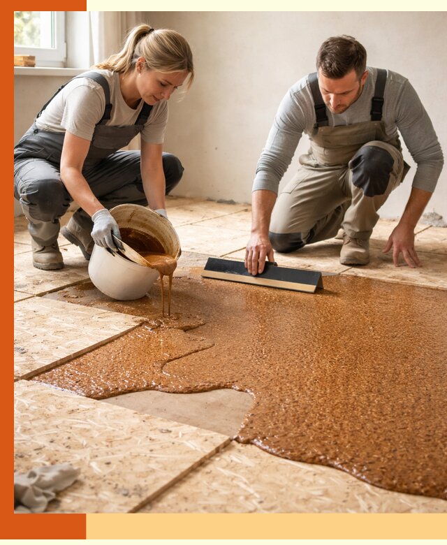 Утепление пола жидкой пробкой в Лесозаводске для квартир и домов