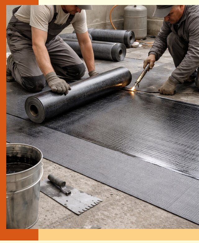 Монтаж гидроизоляционной мембраны в Лесозаводске для зданий и конструкций