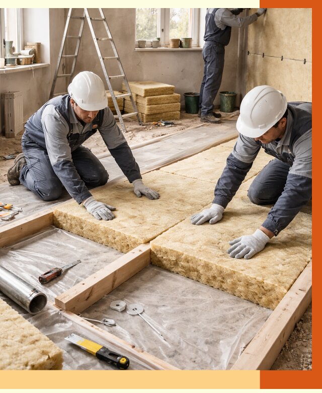 Восстановление теплоизоляции в Лесозаводске от 8787 руб. — ремонт утепления под ключ | ТепломастерЛсз